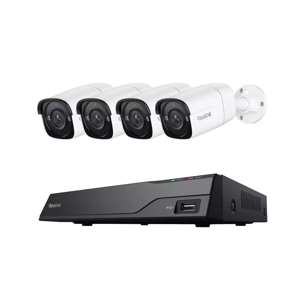 Reolink NVS8-8MB4 8-Channel 4K PoE NVR Kit with Person/Vehicle Detection